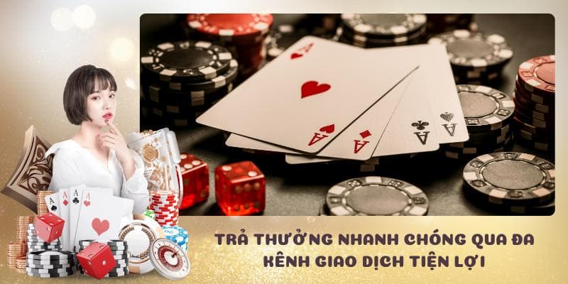 Tốc độ trả thưởng của Ko66ai sẽ cho phép người chơi có thể tận hưởng niềm vui chiến thắng một cách trọn vẹn Tốc độ trả thưởng của Ko66ai sẽ cho phép người chơi có thể tận hưởng niềm vui chiến thắng một cách trọn vẹn