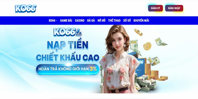 Ko66bet được đánh giá là nền tảng chất lượng nhất mà hội viên nên trải nghiệm