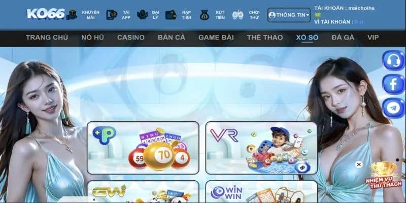 Xổ số Ko66 sẽ mang lại những cơ hội xanh chín để hội viên đổi đời
