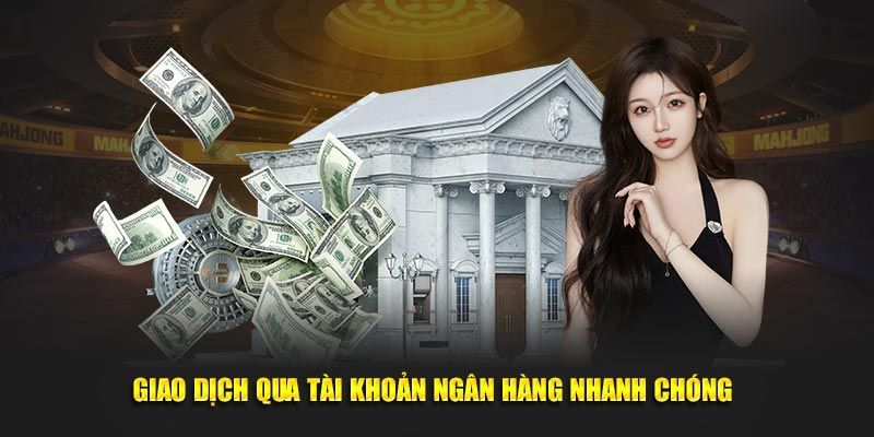Thực hiện rút vốn qua tài khoản ngân hàng thông dụng 